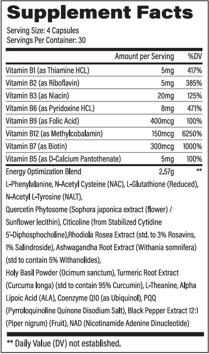  Supplement for Brain Fog and Fatigue

